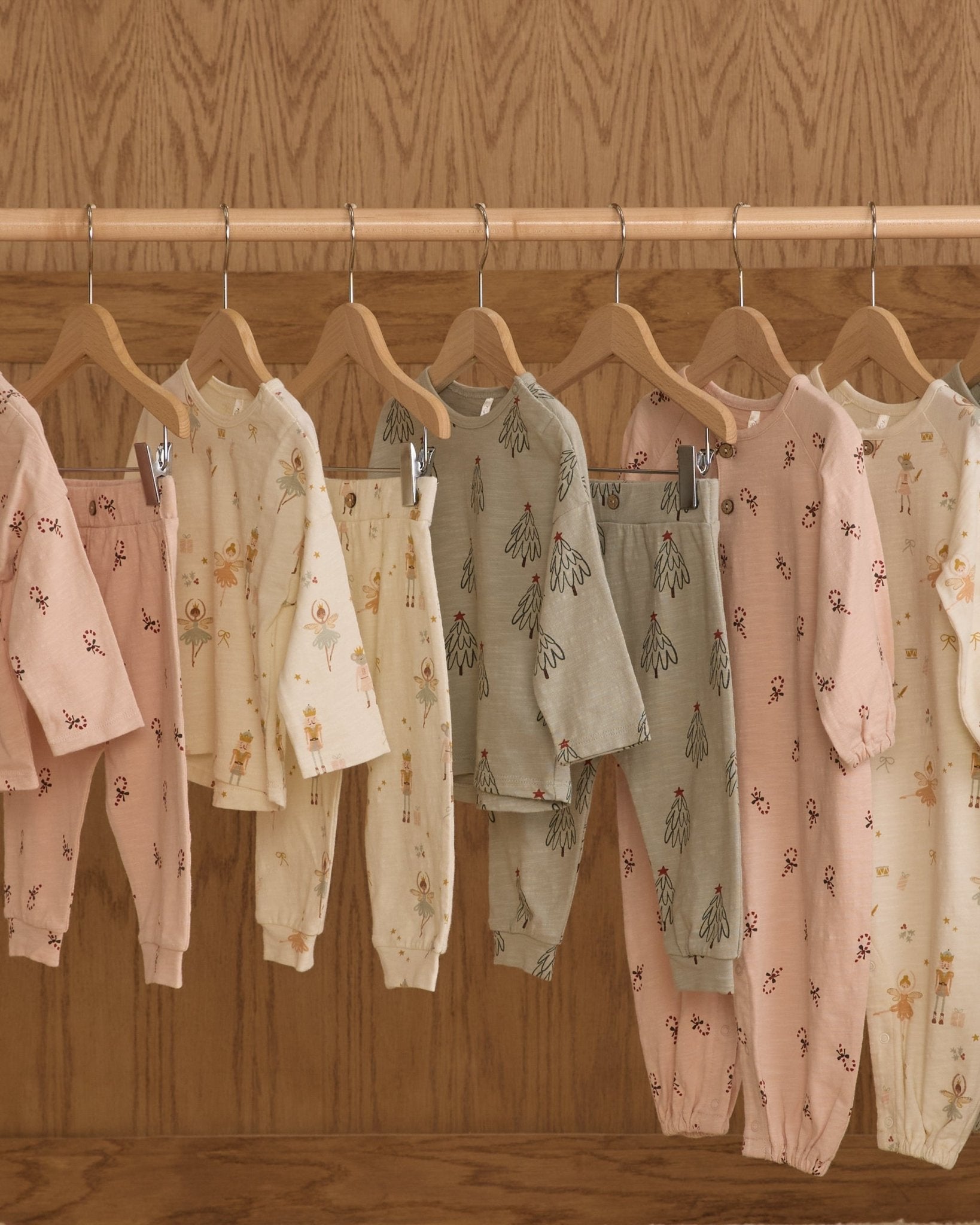 Rylee + Cru Long Sleeve Tee + Pant Set || Trees Rylee + Cru