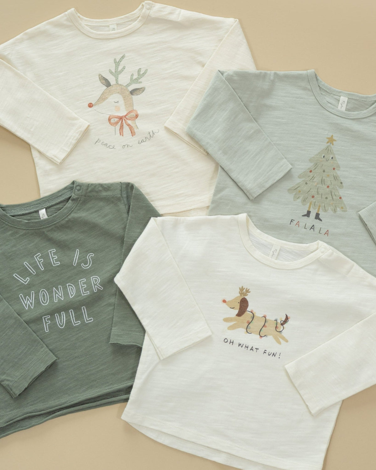 Rylee + Cru Long Sleeve Tee || Peace On Earth Rylee + Cru