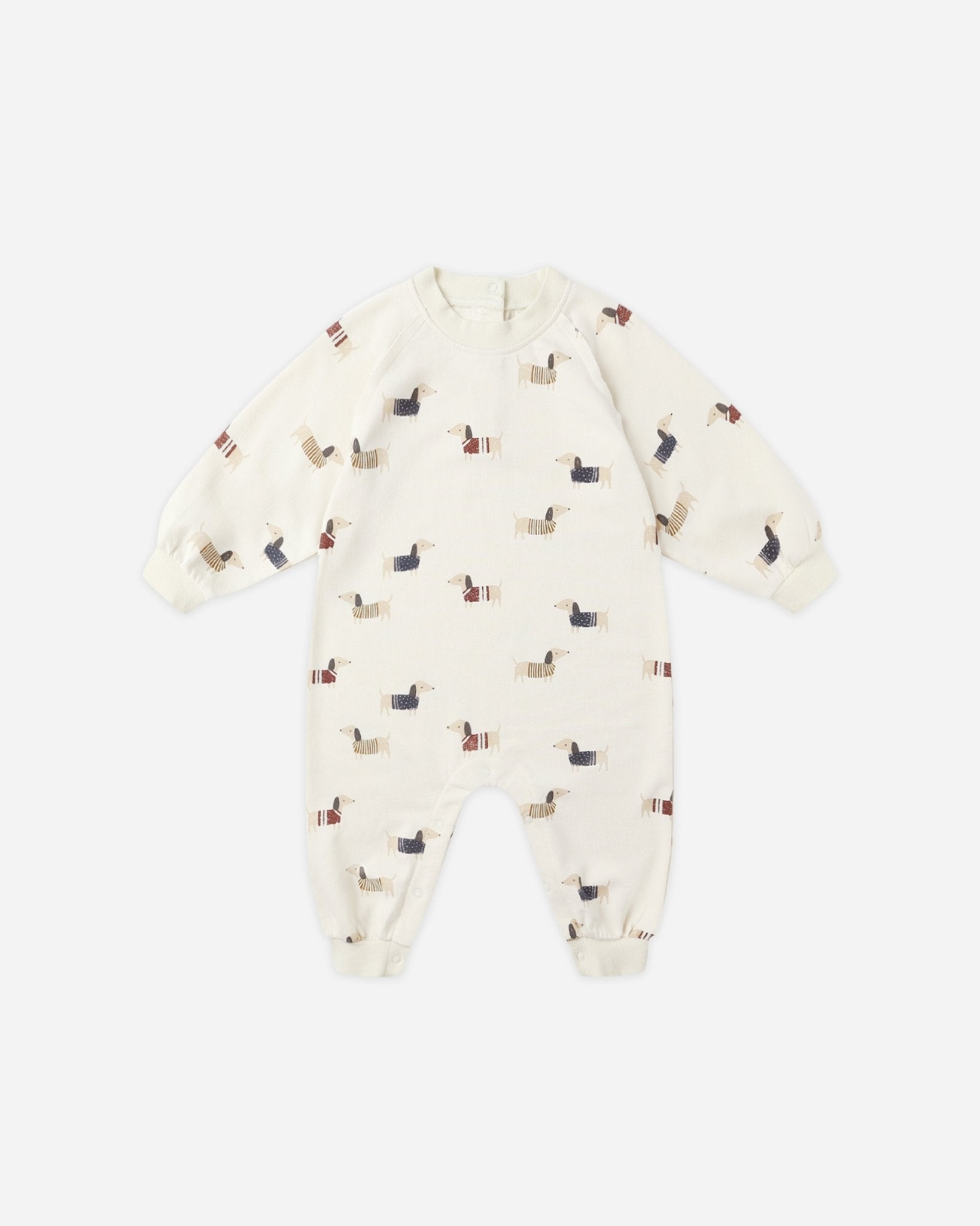 Rylee + Cru Raglan Jumpsuit || Dachshund Rylee + Cru
