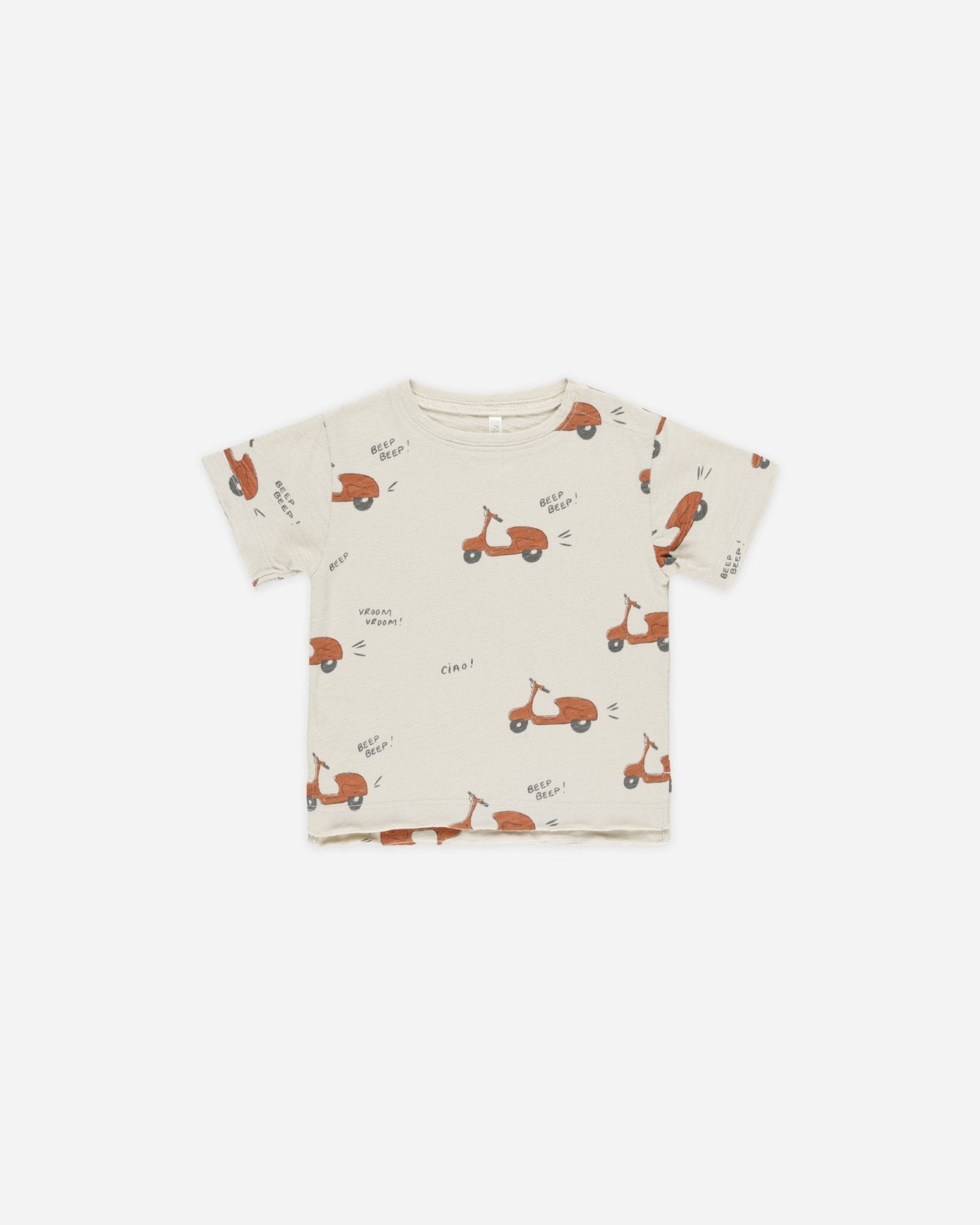 Rylee + Cru Raw Edge Tee || Moped Rylee + Cru