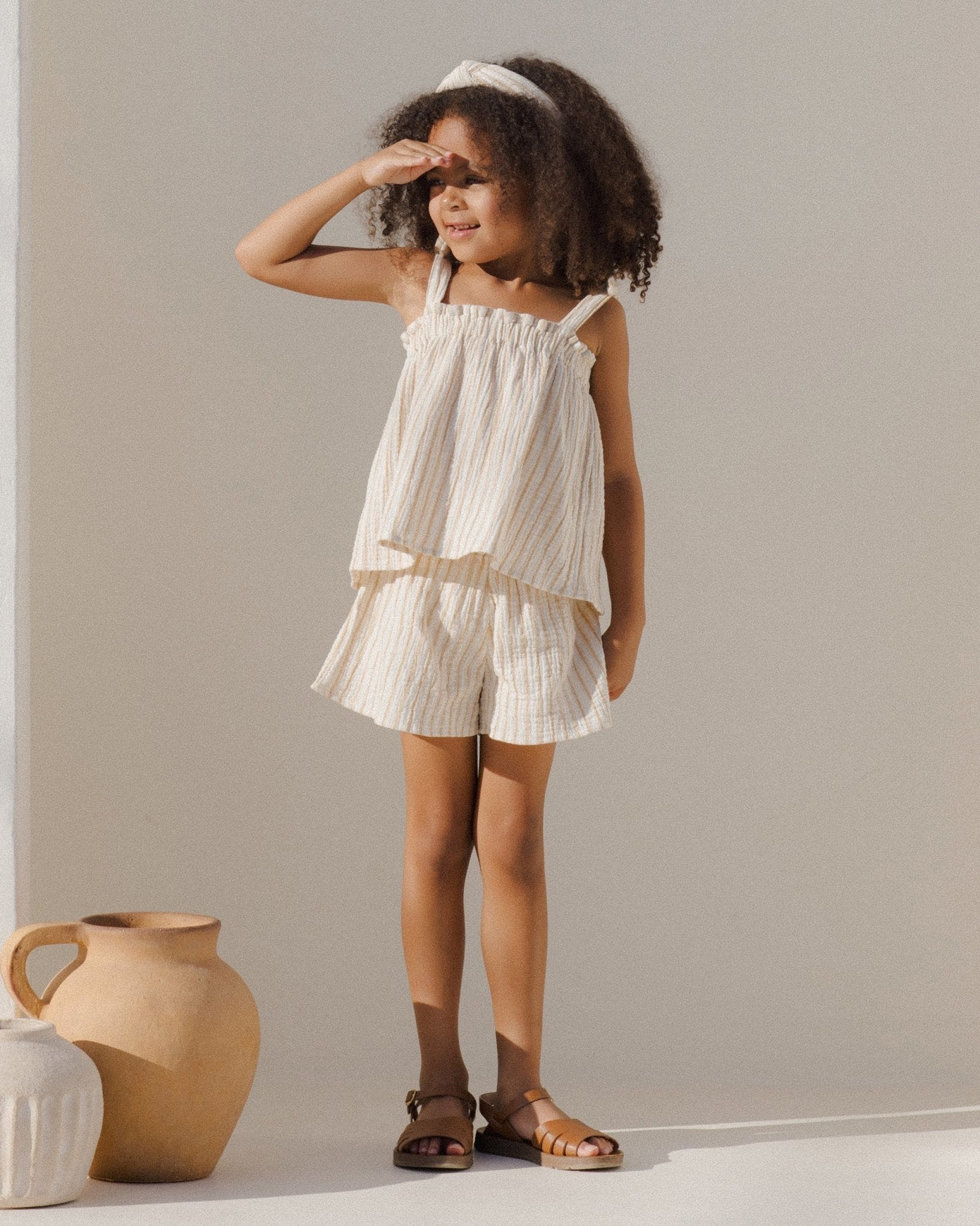 Rylee + Cru Remi Top || Marigold Stripe Rylee + Cru