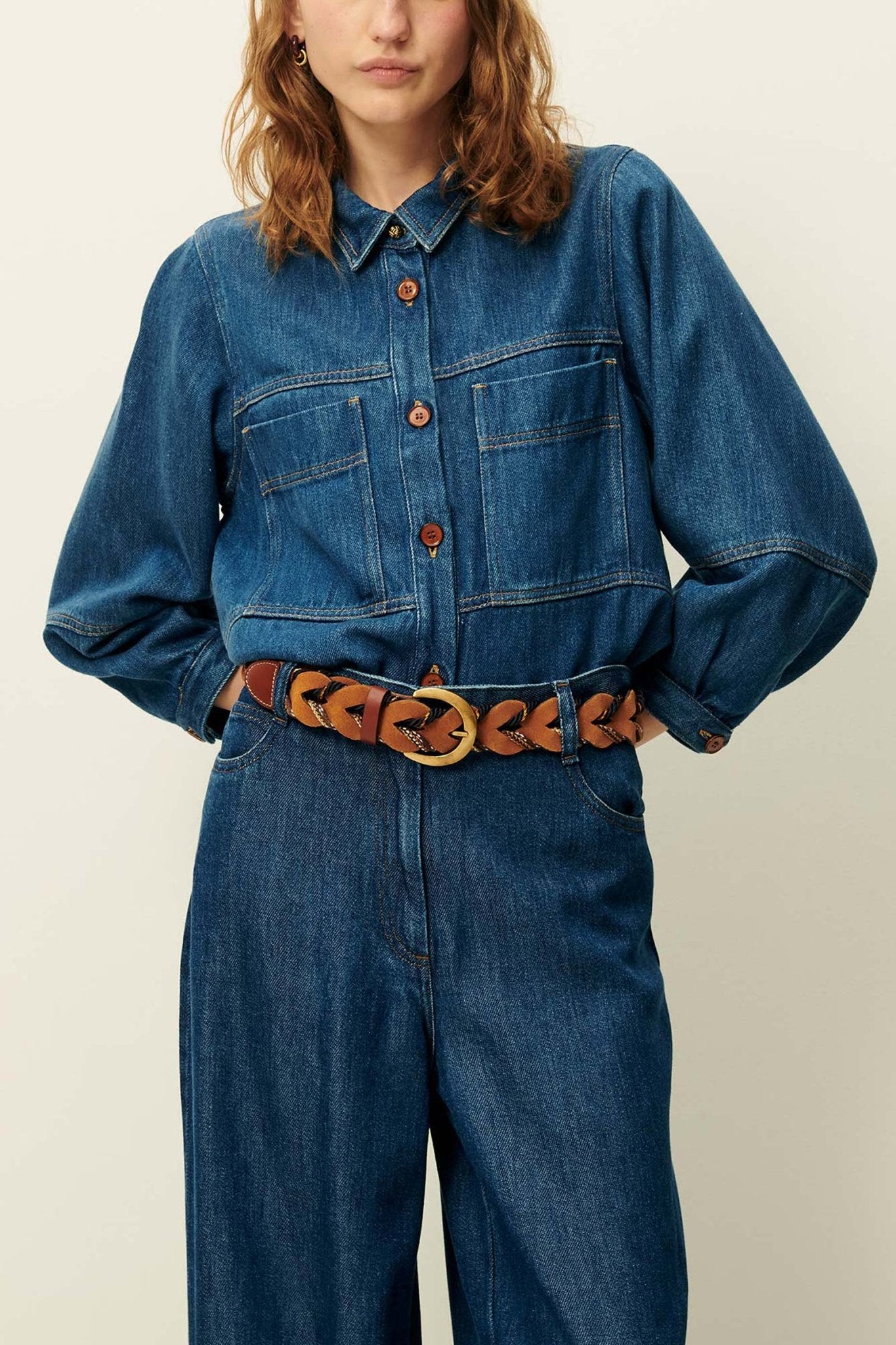 Sessùn Leone Lyocell Denim Shirt Sessùn