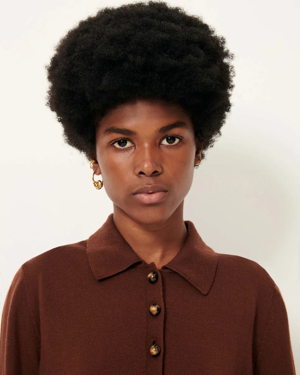 Sessùn Yanaka Merino Wool Polo Sweater Sessùn