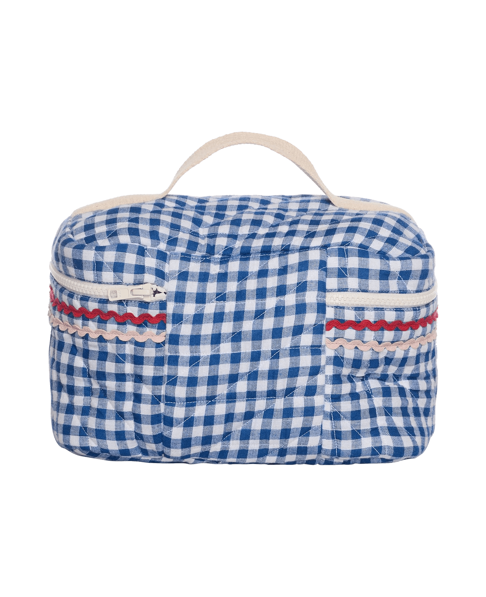 SISSEL EDELBO Bucket Bag – Blue Checks Sissel - edelbo