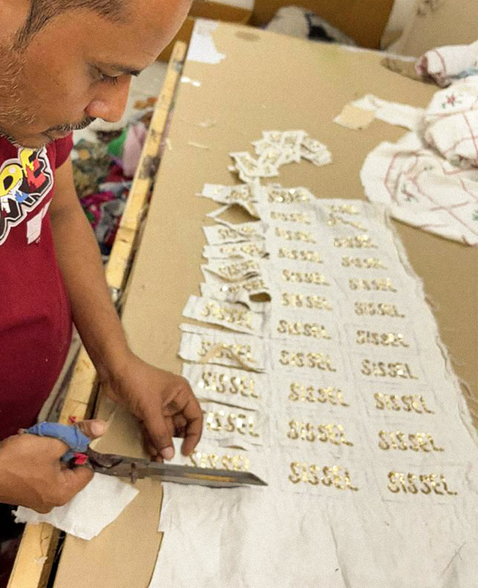 SISSEL EDELBO Bucket Bag – Blue Checks Sissel - edelbo