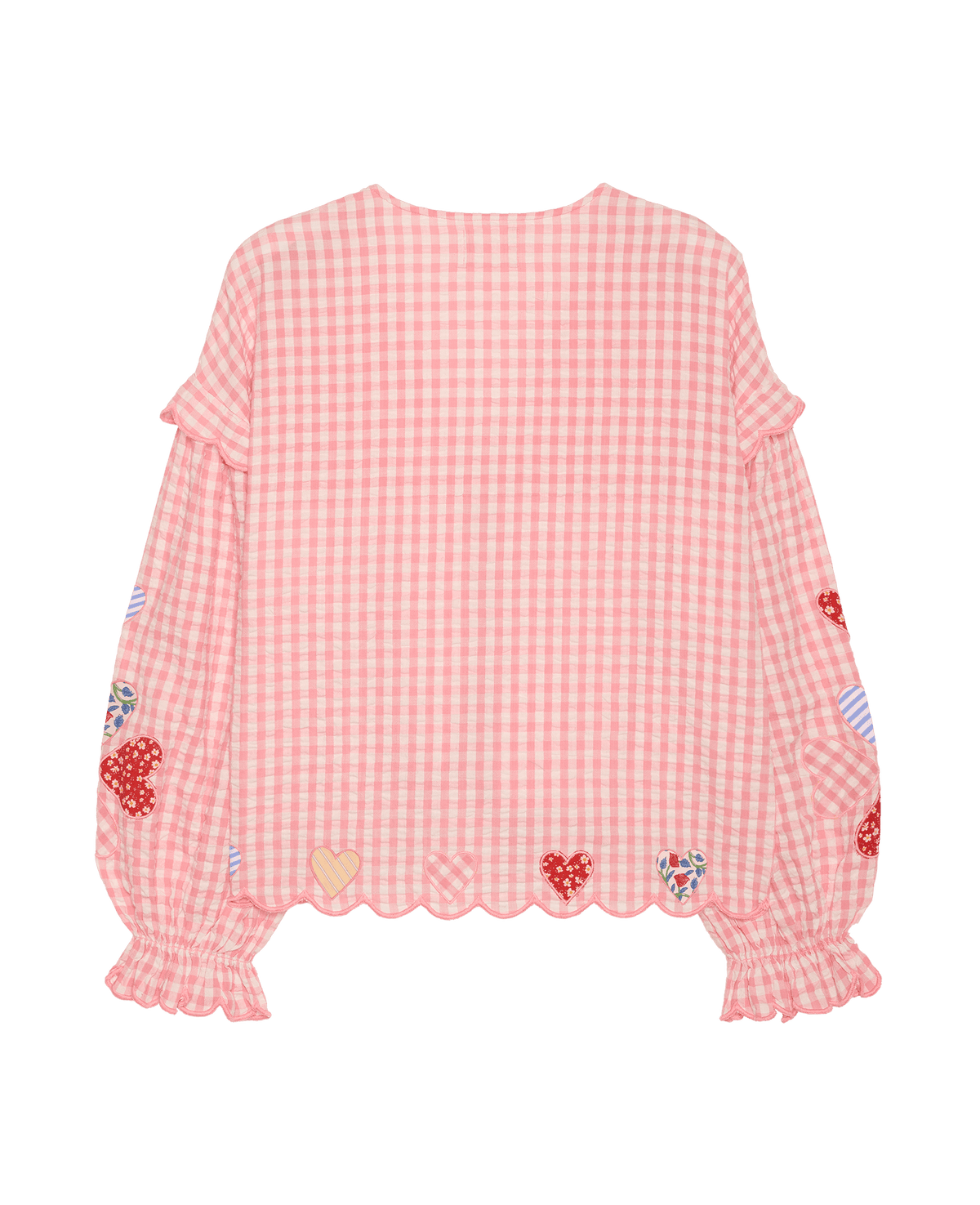 SISSEL EDELBO Kamal Top – Pink Checks SISSEL EDELBO