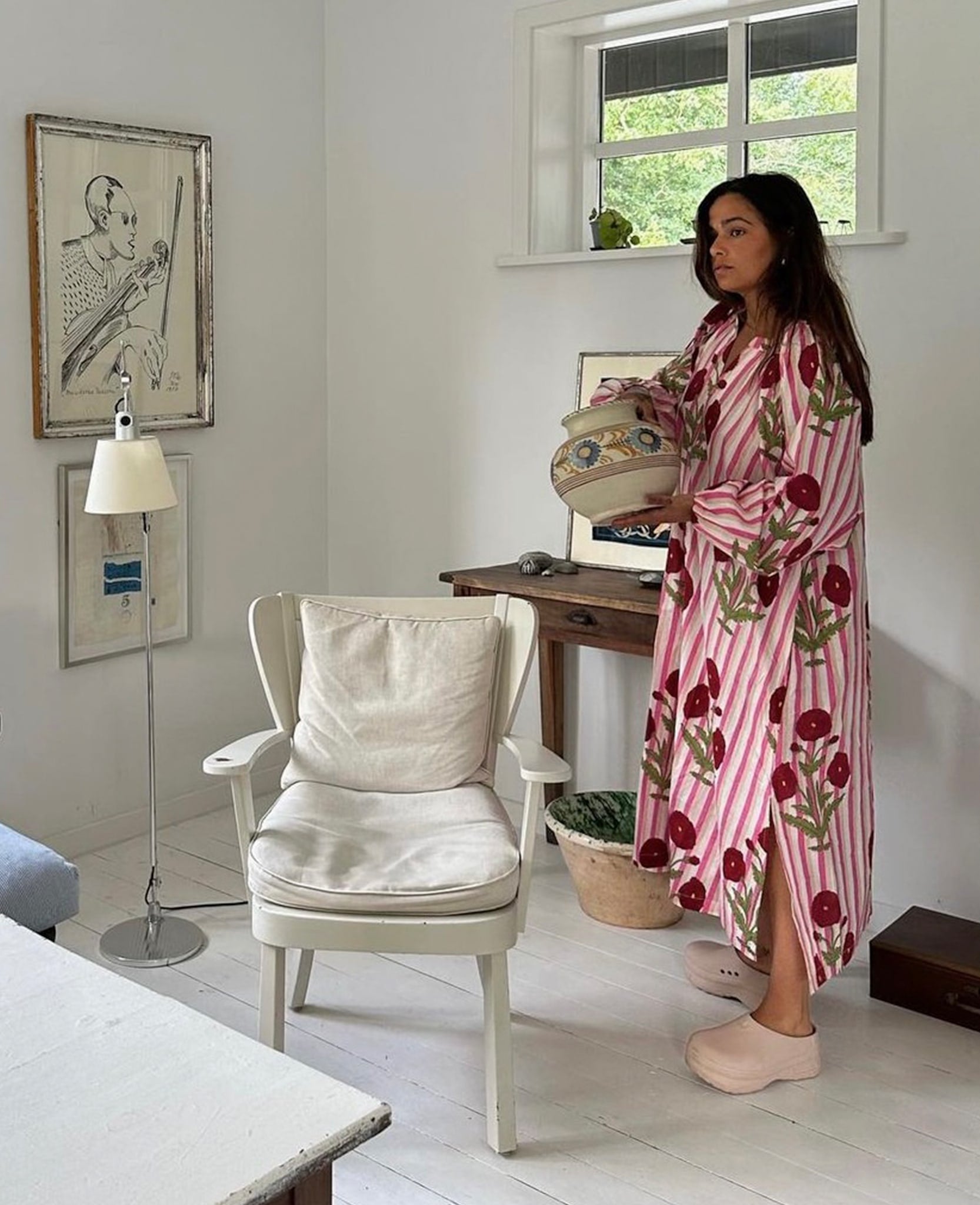 SISSEL EDELBO Lara Dress - Poppy Rose Sissel - edelbo