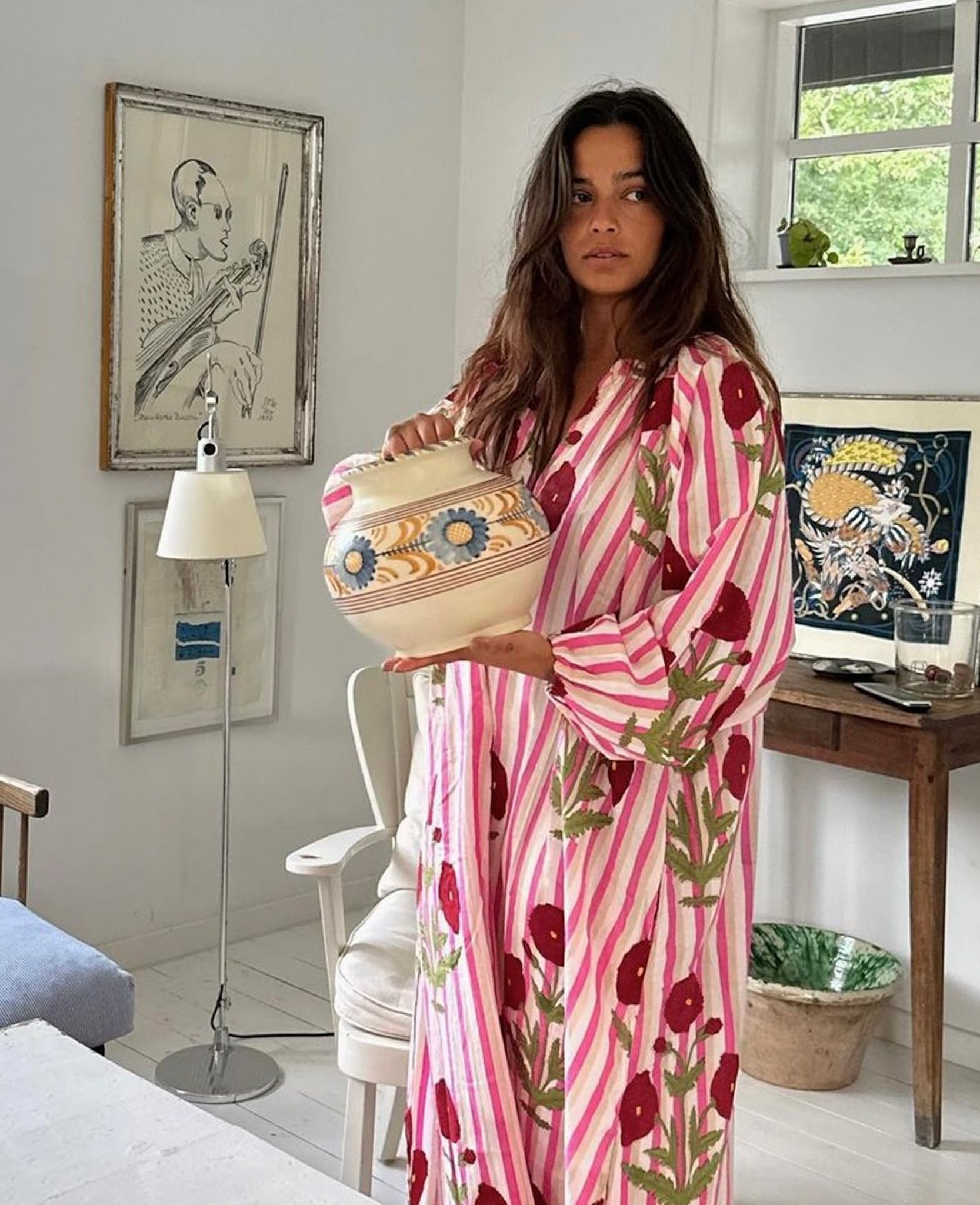 SISSEL EDELBO Lara Dress - Poppy Rose Sissel - edelbo