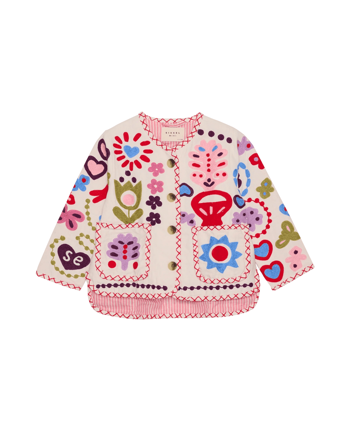 Sissel Edelbo Maggie MINI Jacket - White Multi SISSEL EDELBO