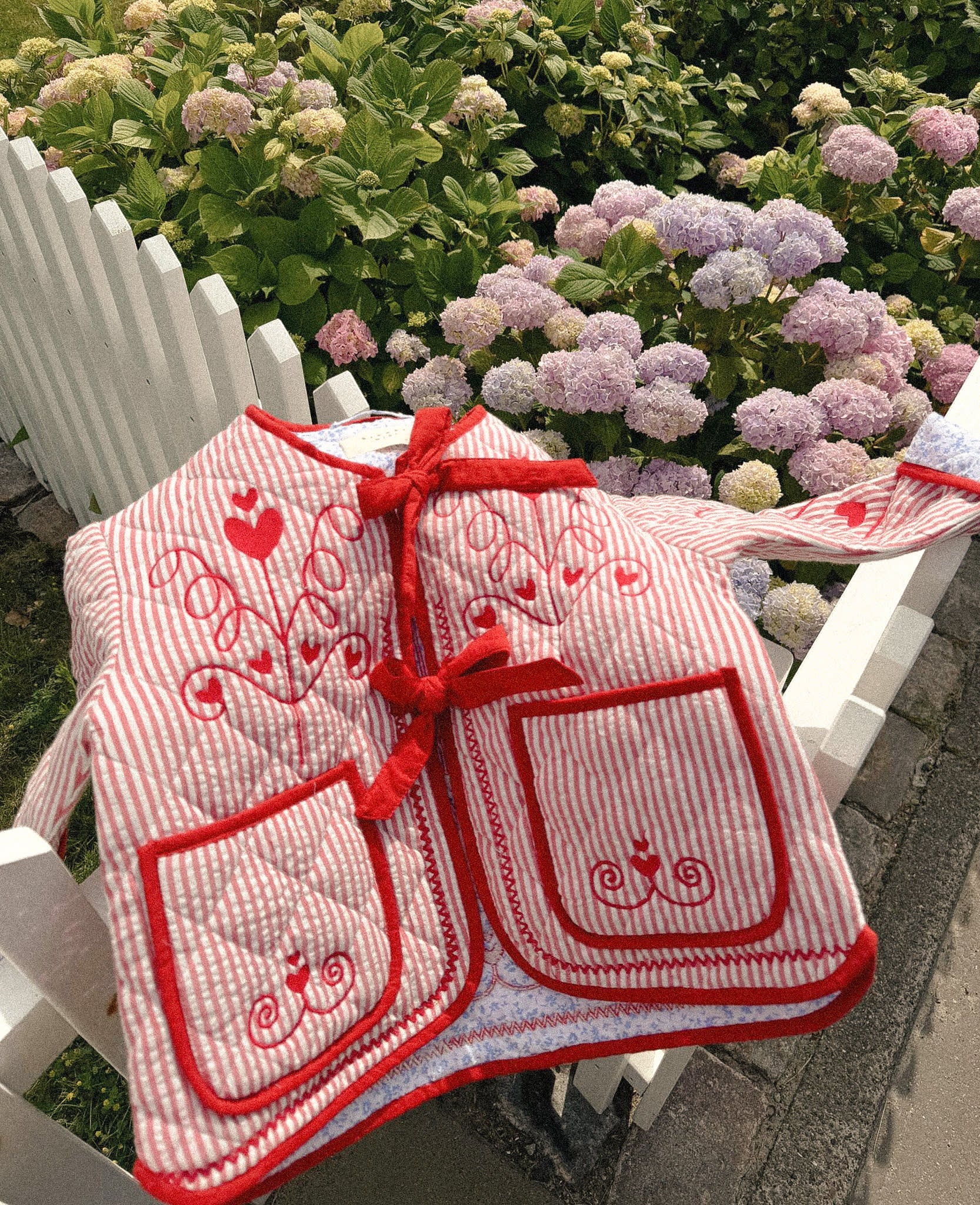 SISSEL EDELBO Penny MINI Jacket - Red Stripes Sissel - edelbo