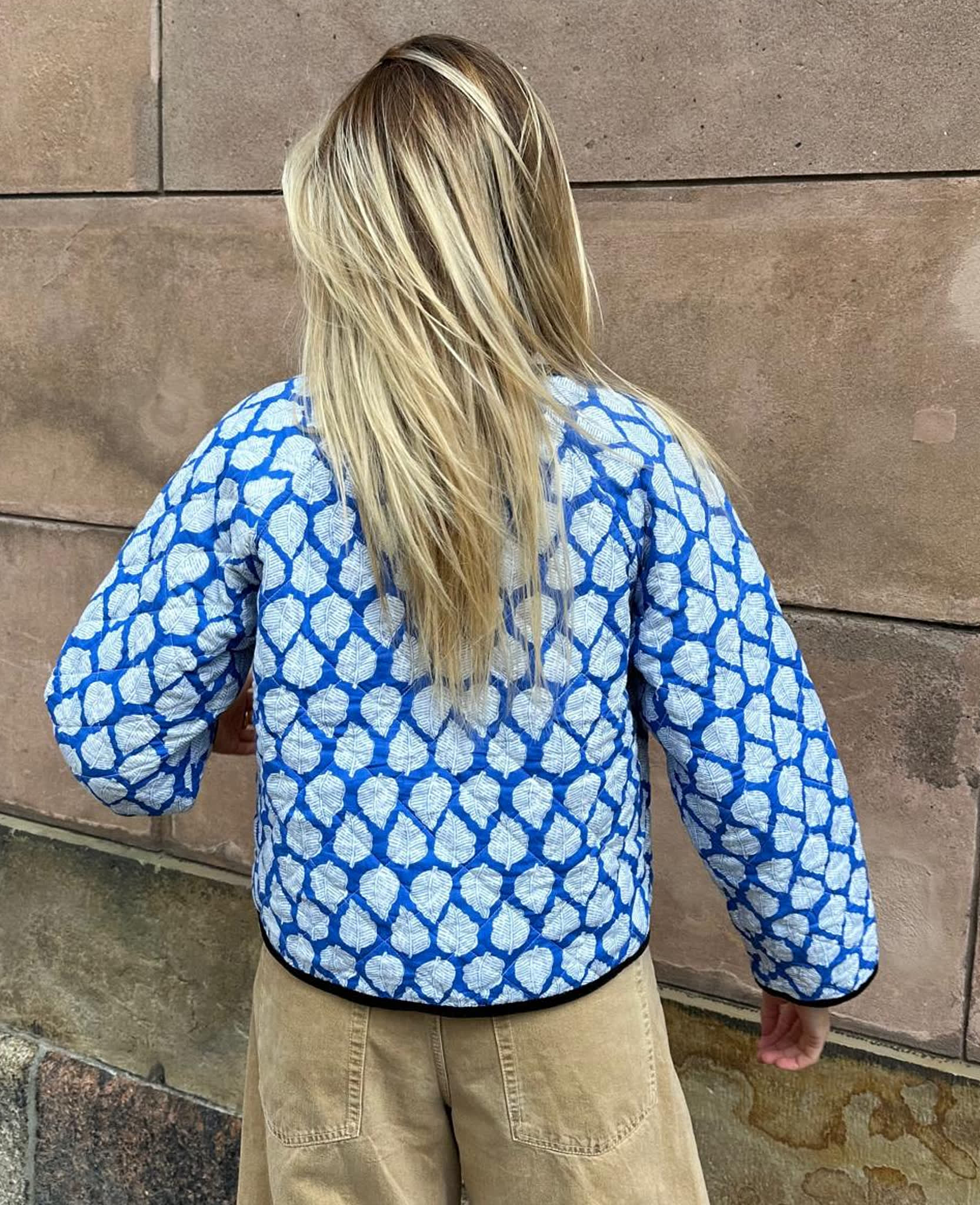 Sissel - edelbo Suvanna Jacket - Blue Leaves Sissel - edelbo