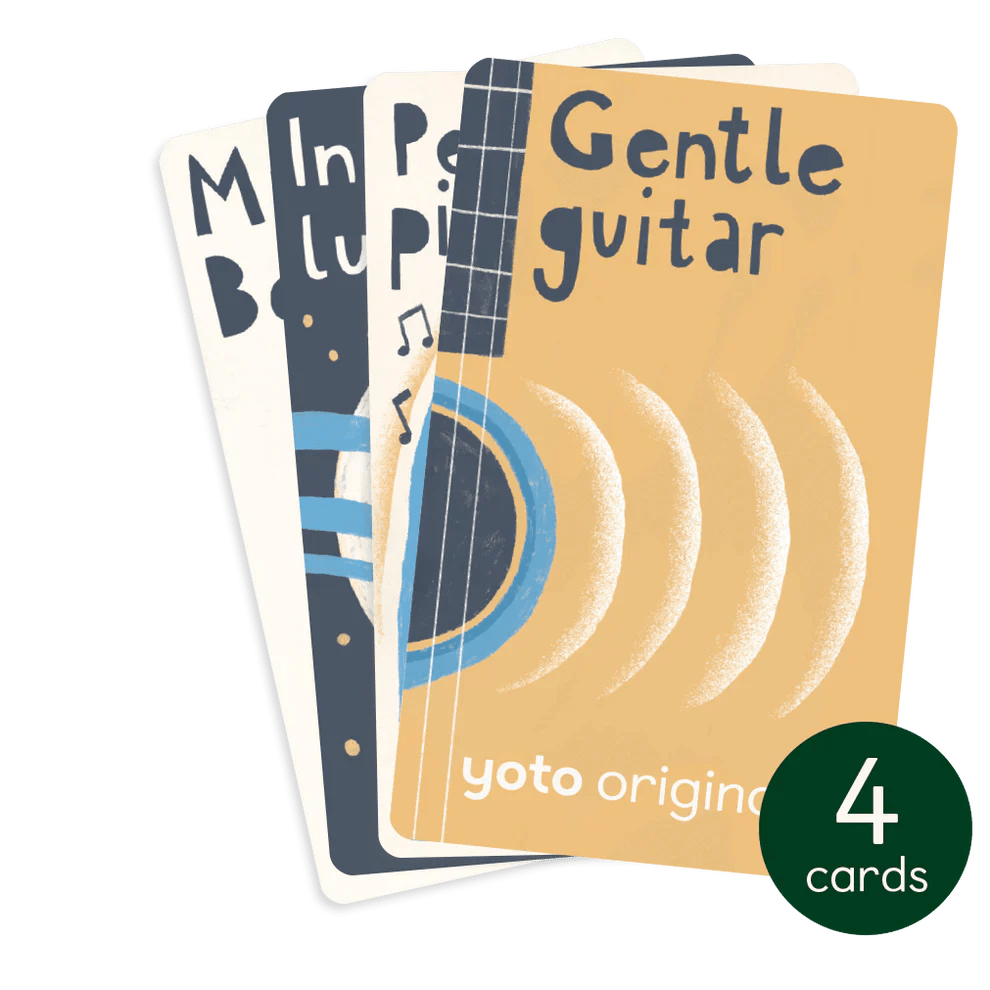 Sleepy Songs Pack - 4 Audiobook Cards Yoto