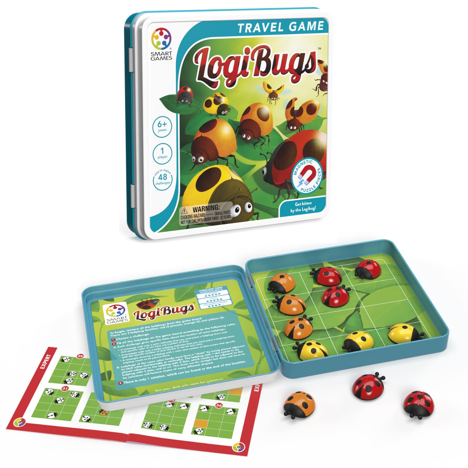 SmartGames LogiBugs Travel Game SmartGames