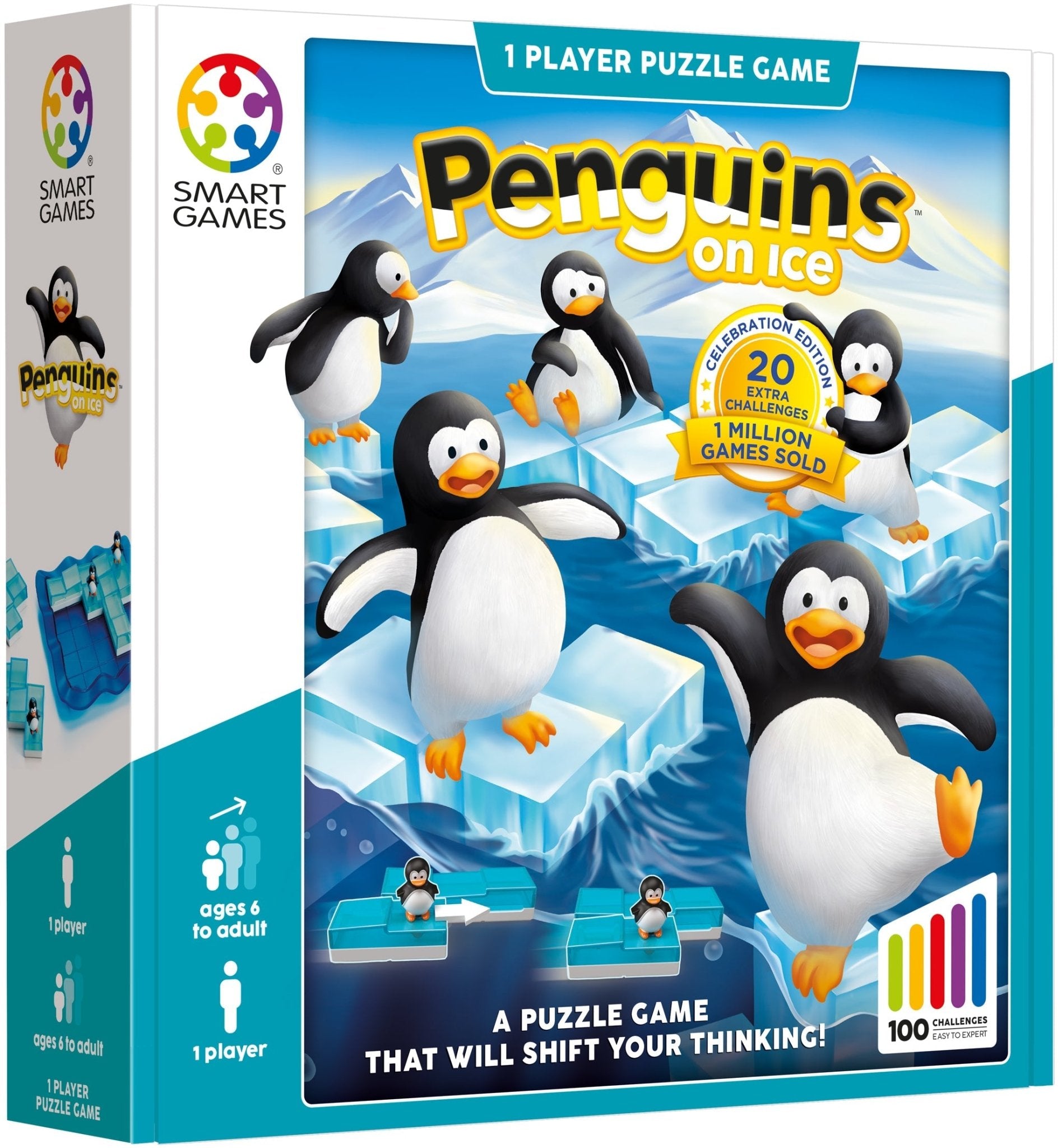 SmartGames Penguins on Ice 3D Puzzle Game SmartGames