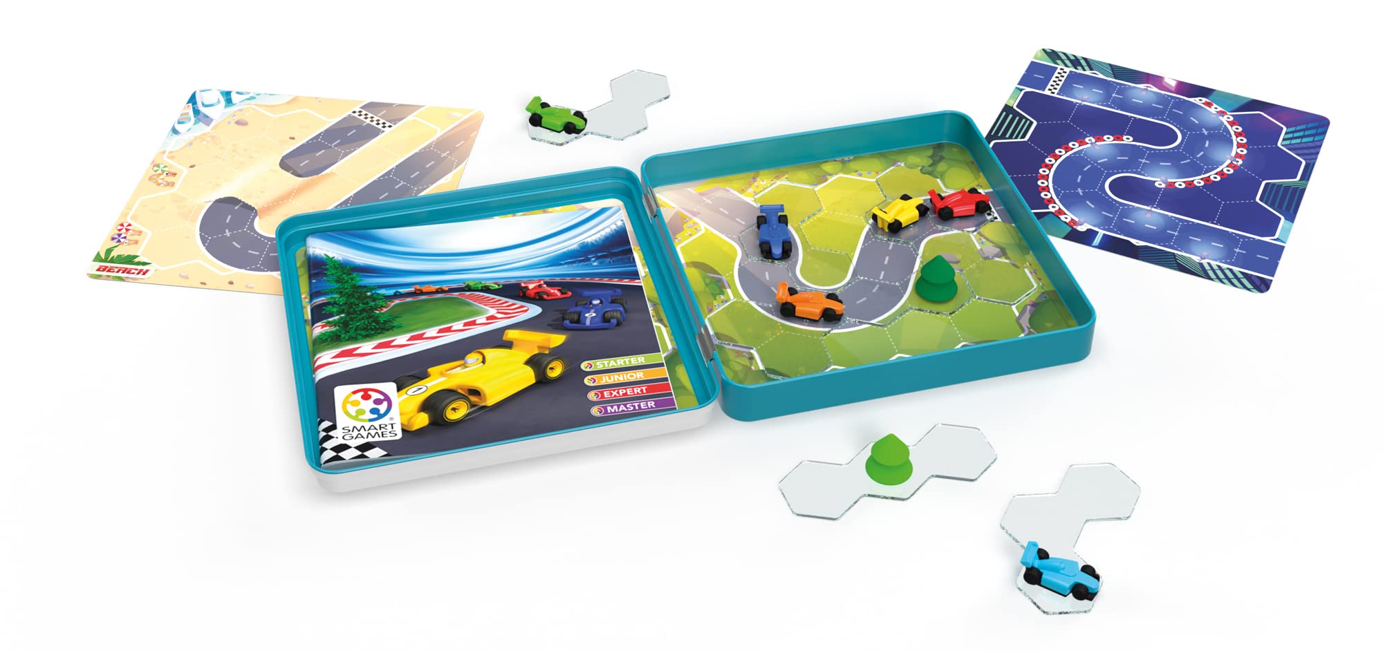Smartgames Pole Position Metal Box Travel Game SmartGames