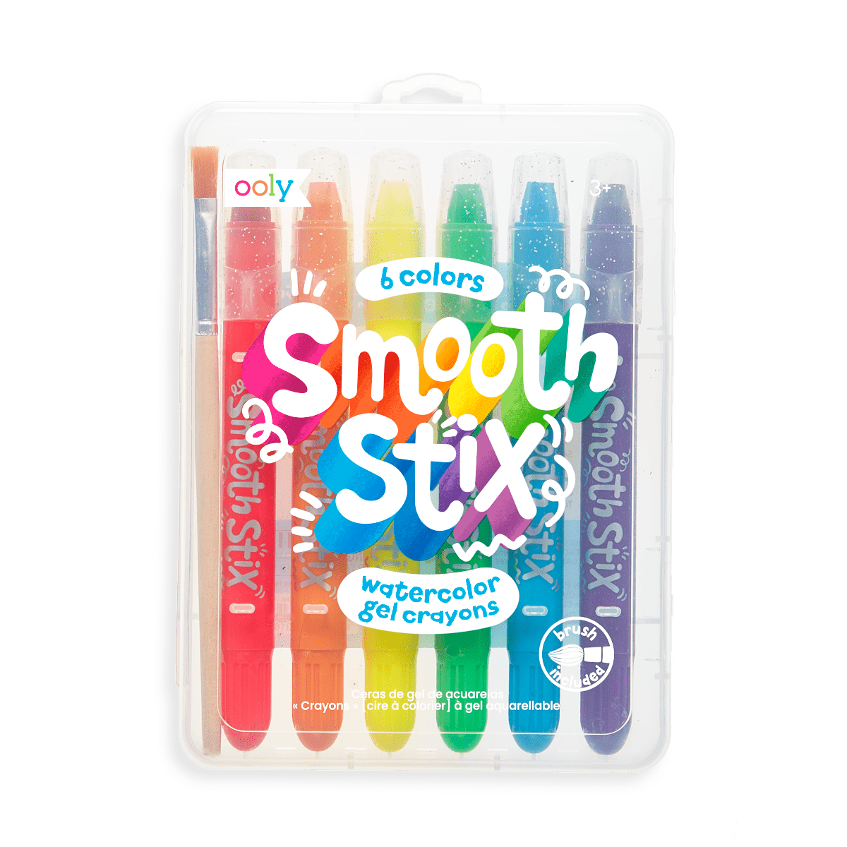 Smooth Stix Watercolor Gel Crayons - Set of 6 OOLY