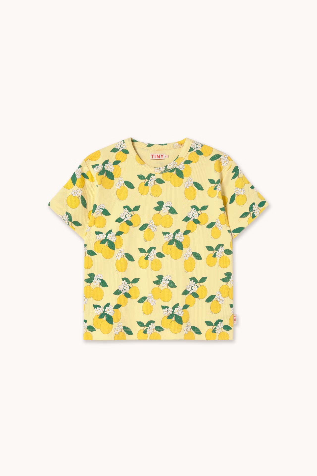 Tinycottons Oranges Rib Tee – Organic Cotton Kids T-Shirt