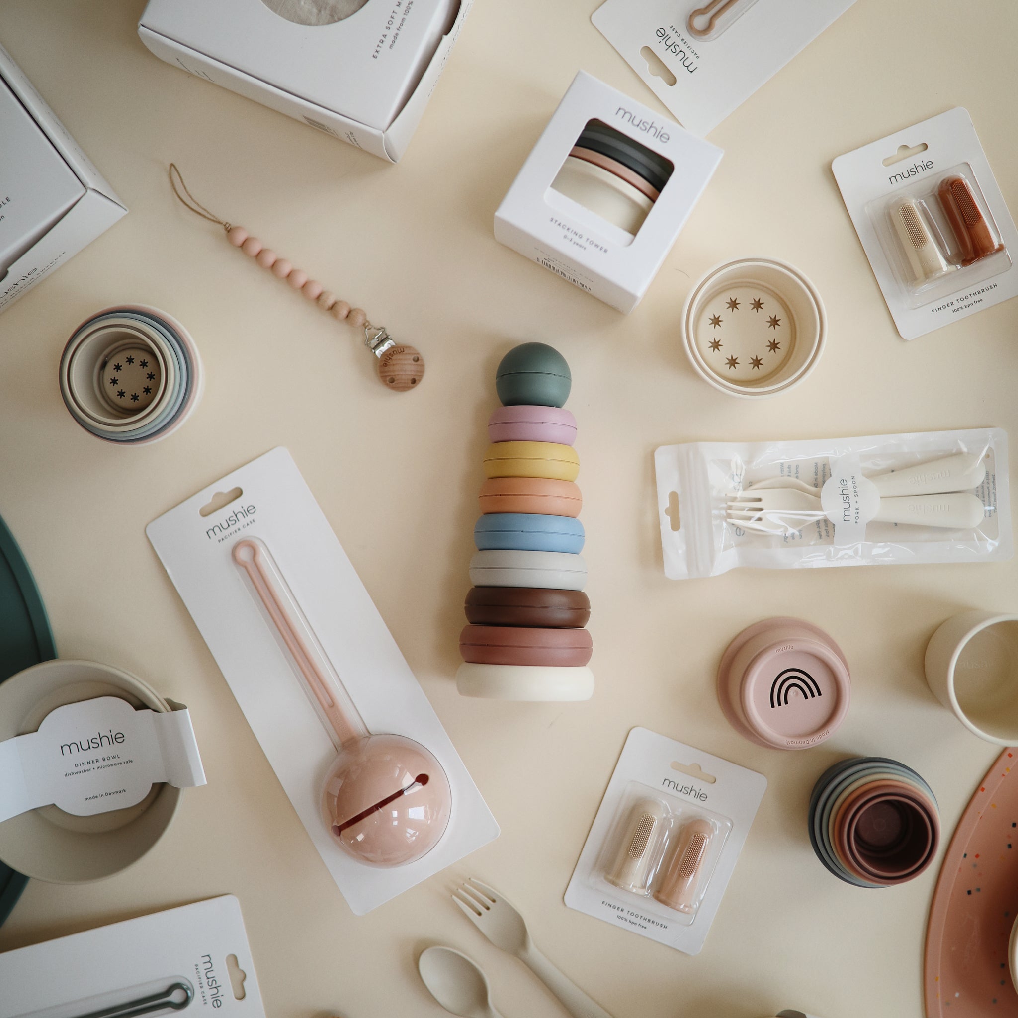 Stacking Rings Toy mushie