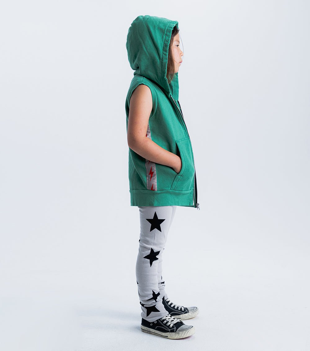 STAR LEGGINGS - SMOKEY GREY NUNUNU