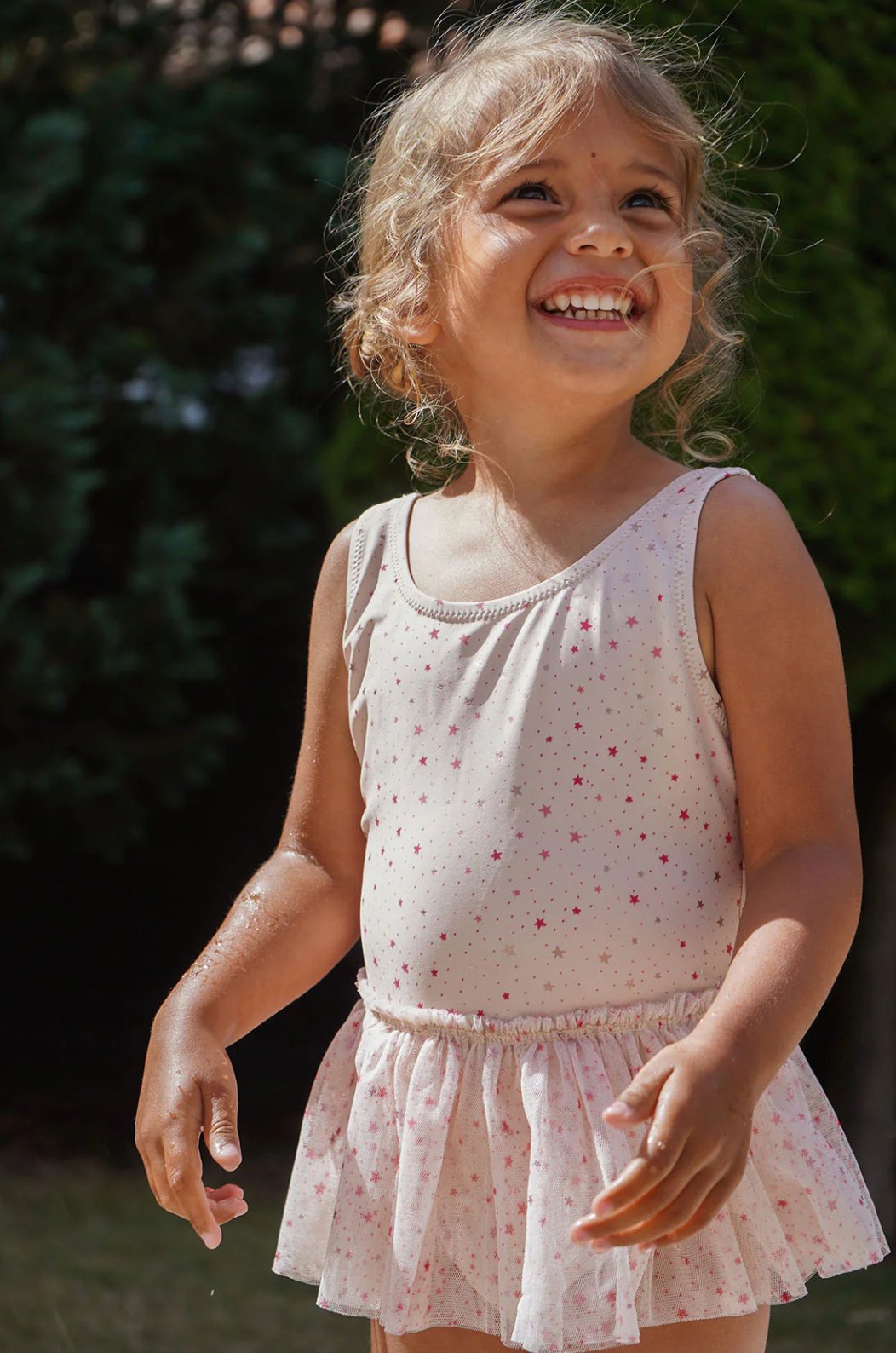 Strut Swimsuit - Etoile Pink Sparkle Konges Sløjd