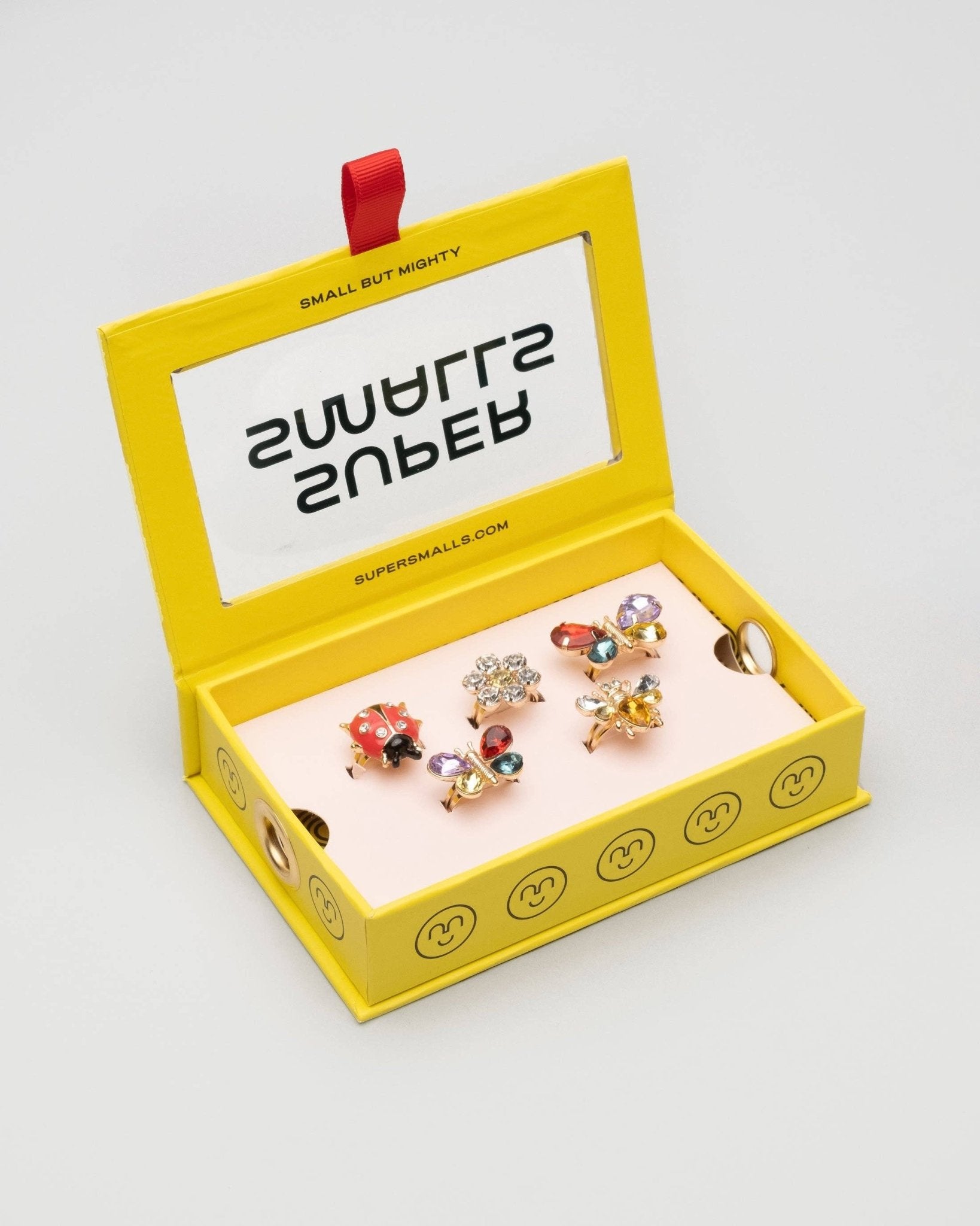 Super Smalls - Butterfly & Ladybug Ring Set Super Smalls