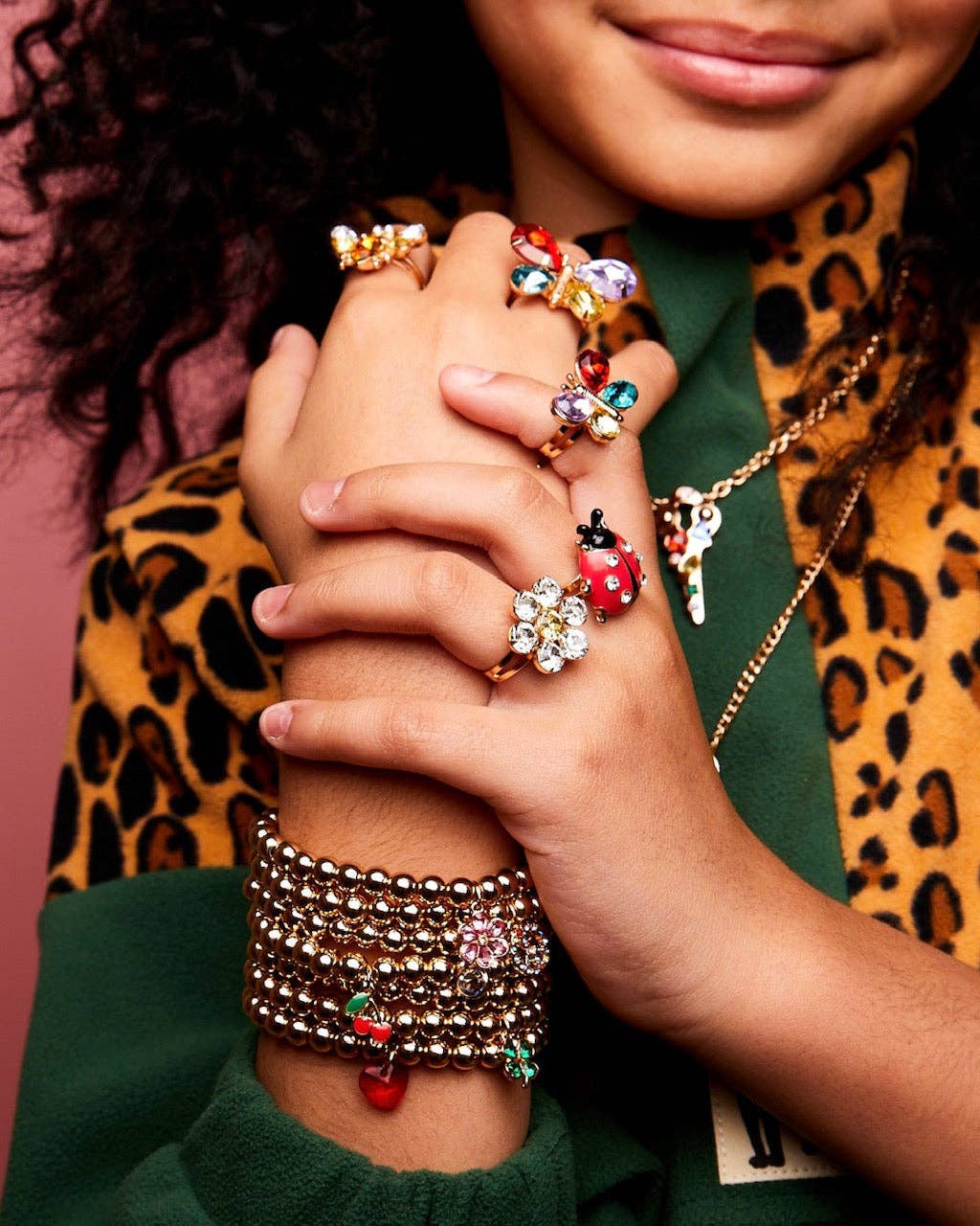 Super Smalls - Butterfly & Ladybug Ring Set Super Smalls