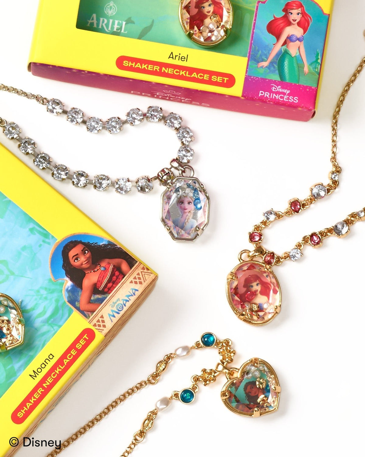 Super Smalls Disney Elsa Shaker Necklace and ring