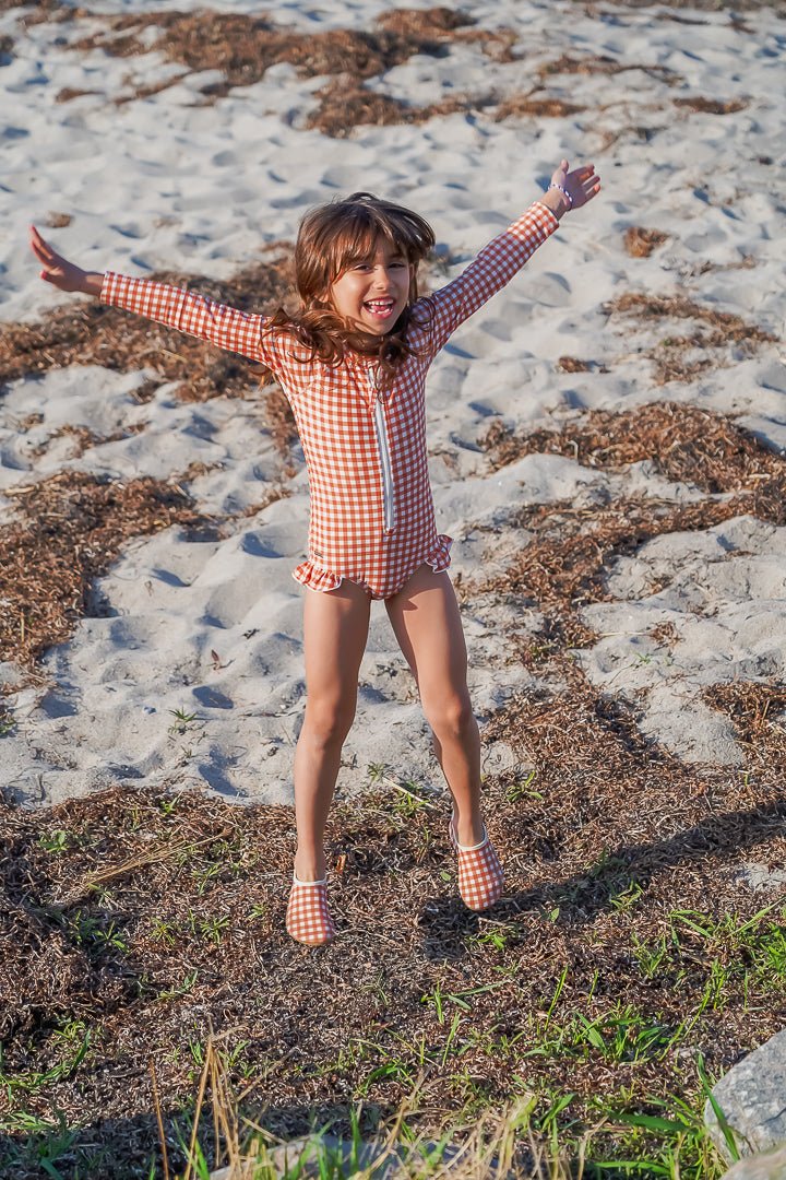 Swim Shoes - Sienna Gingham GRECH & CO.