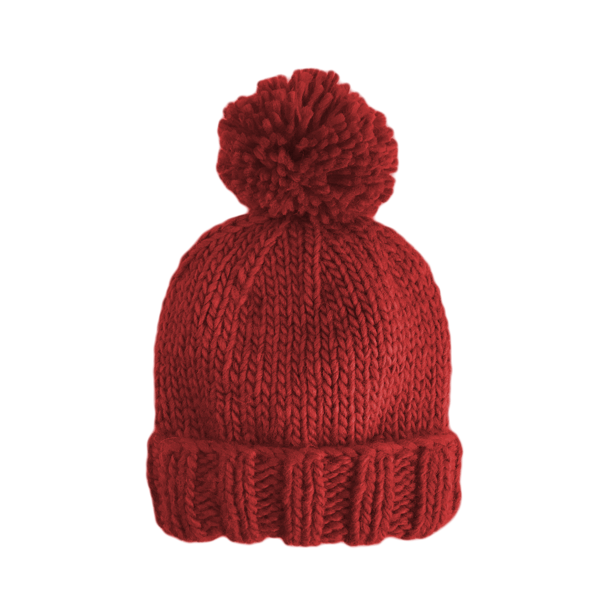 The Blueberry Hill Classic Red Pom Hat | Baby & Toddler Beanie The Blueberry Hill