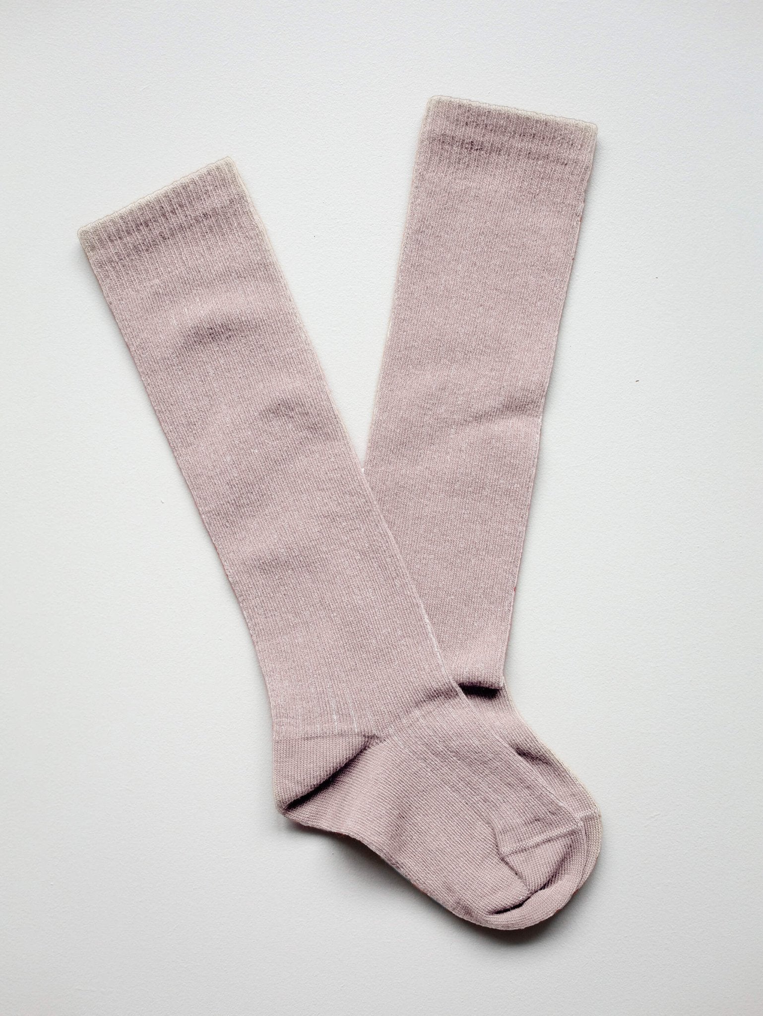 The Simple Folk The Ribbed Sock - Antique Rose The Simple Folk