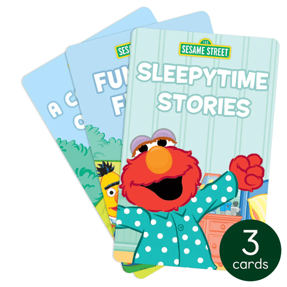 The Sesame Street Story Bundle - 3 Audiobook Cards Yoto
