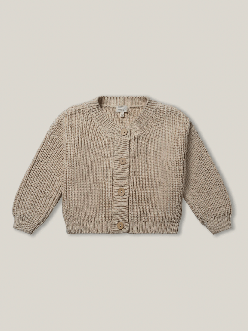 The Simple Folk The Chunky Cardigan - Oatmeal The Simple Folk
