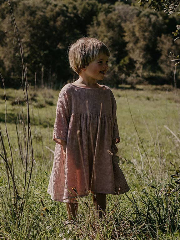 The Simple Folk - The Muslin Dress: Antique rose The Simple Folk