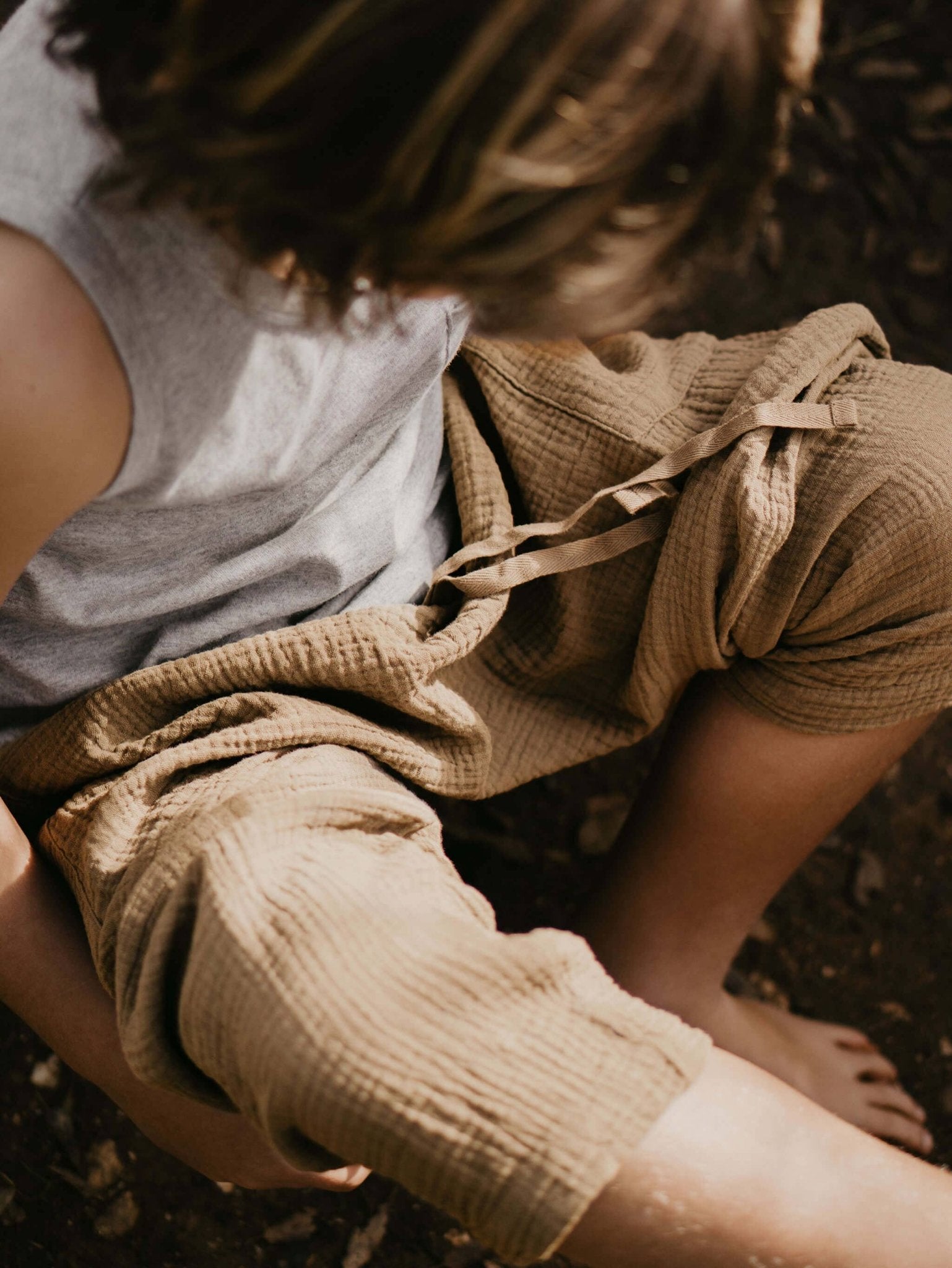 The Simple Folk - The Muslin Trouser: Camel The Simple Folk