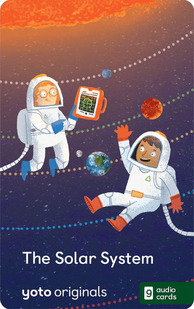 The Solar System - 9 Audiobook Cards Yoto