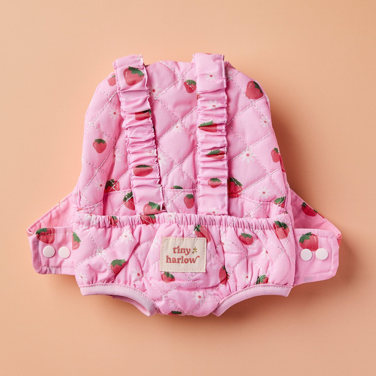 Tiny Harlow Doll Carrier – Strawberry Picnic