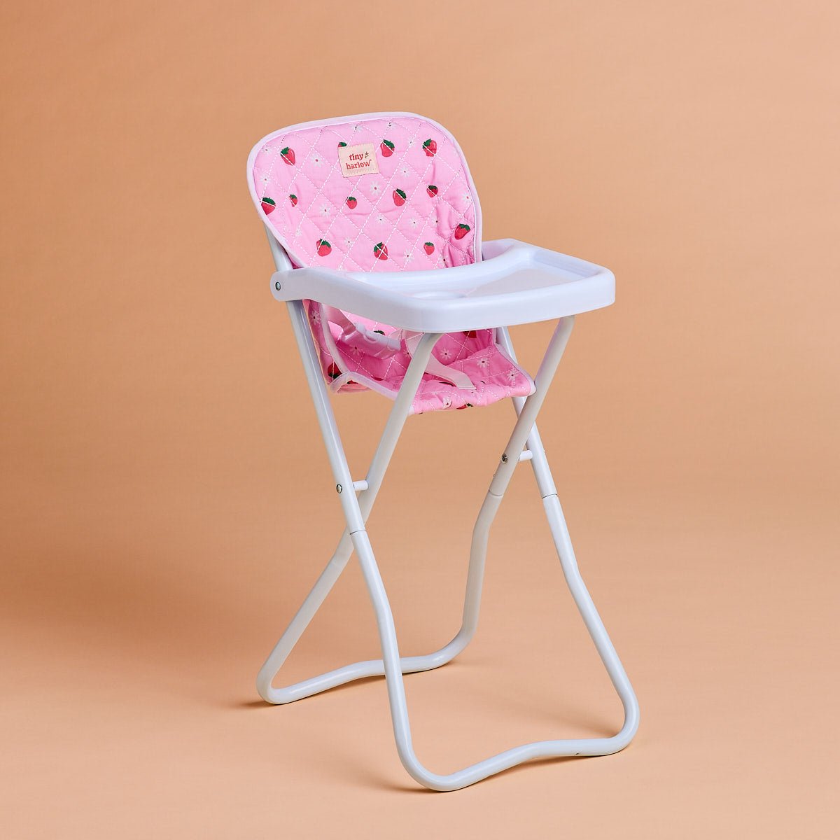 Tiny Harlow Doll Highchair – Strawberry Picnic