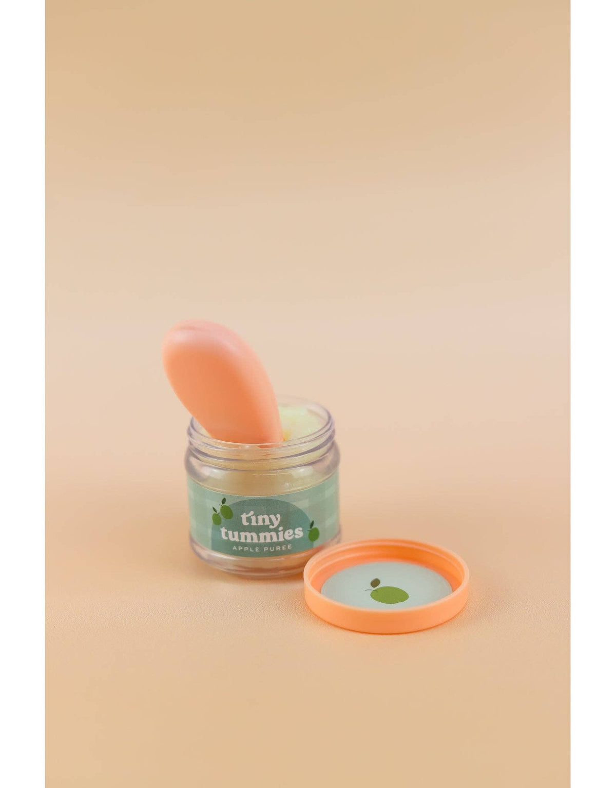 Tiny Harlow - North America - Tiny Tummies - Apple jelly food - Jar and spoon - Tiny Harlow Tiny Harlow