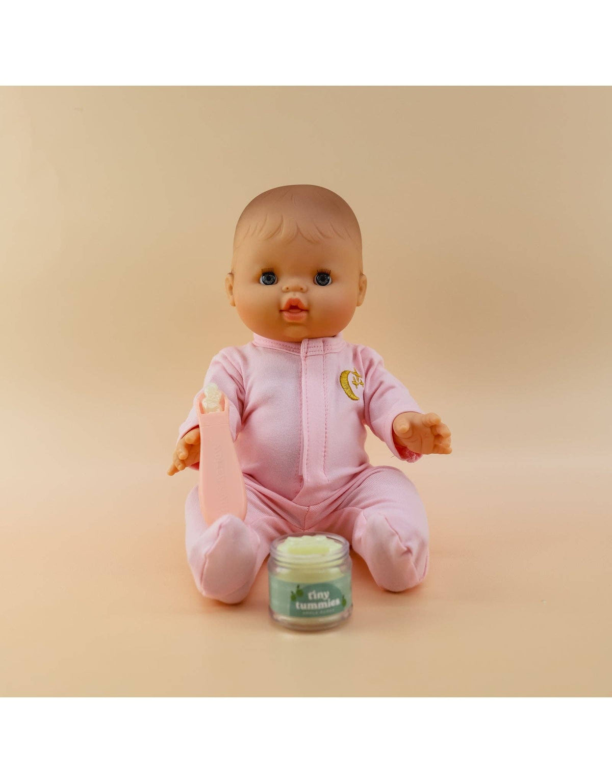 Tiny Harlow - North America - Tiny Tummies - Apple jelly food - Jar and spoon - Tiny Harlow Tiny Harlow