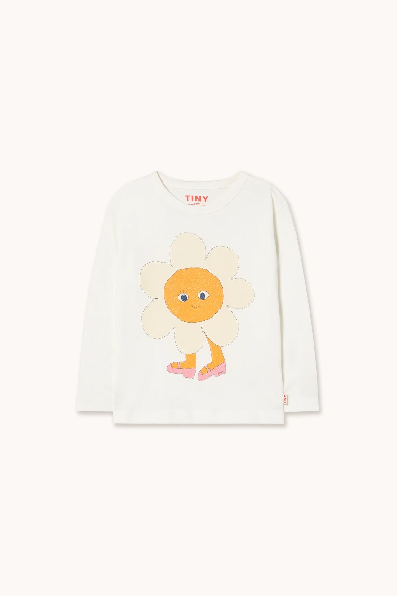 Tinycottons Flower Graphic Sleeve Tee Tinycottons