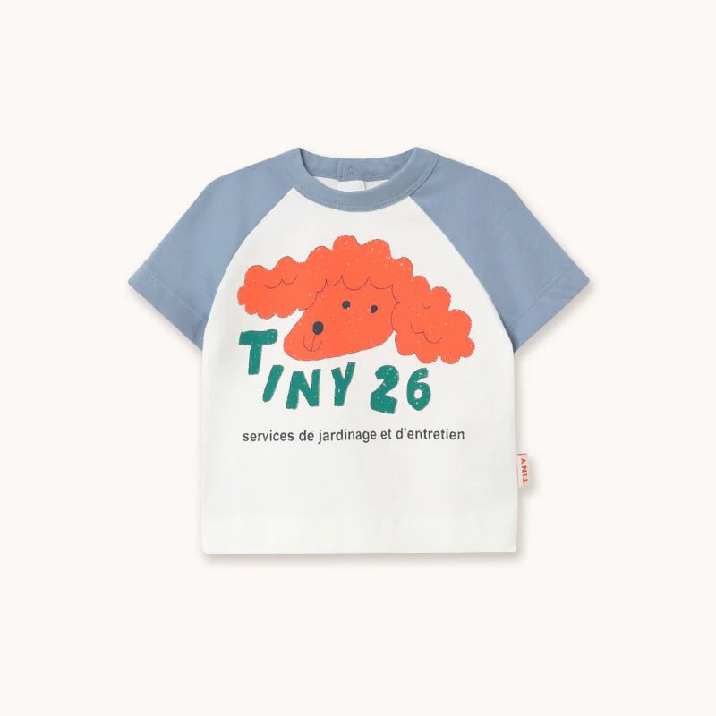 Tinycottons Red Dog Graphic Baby Tee Tinycottons