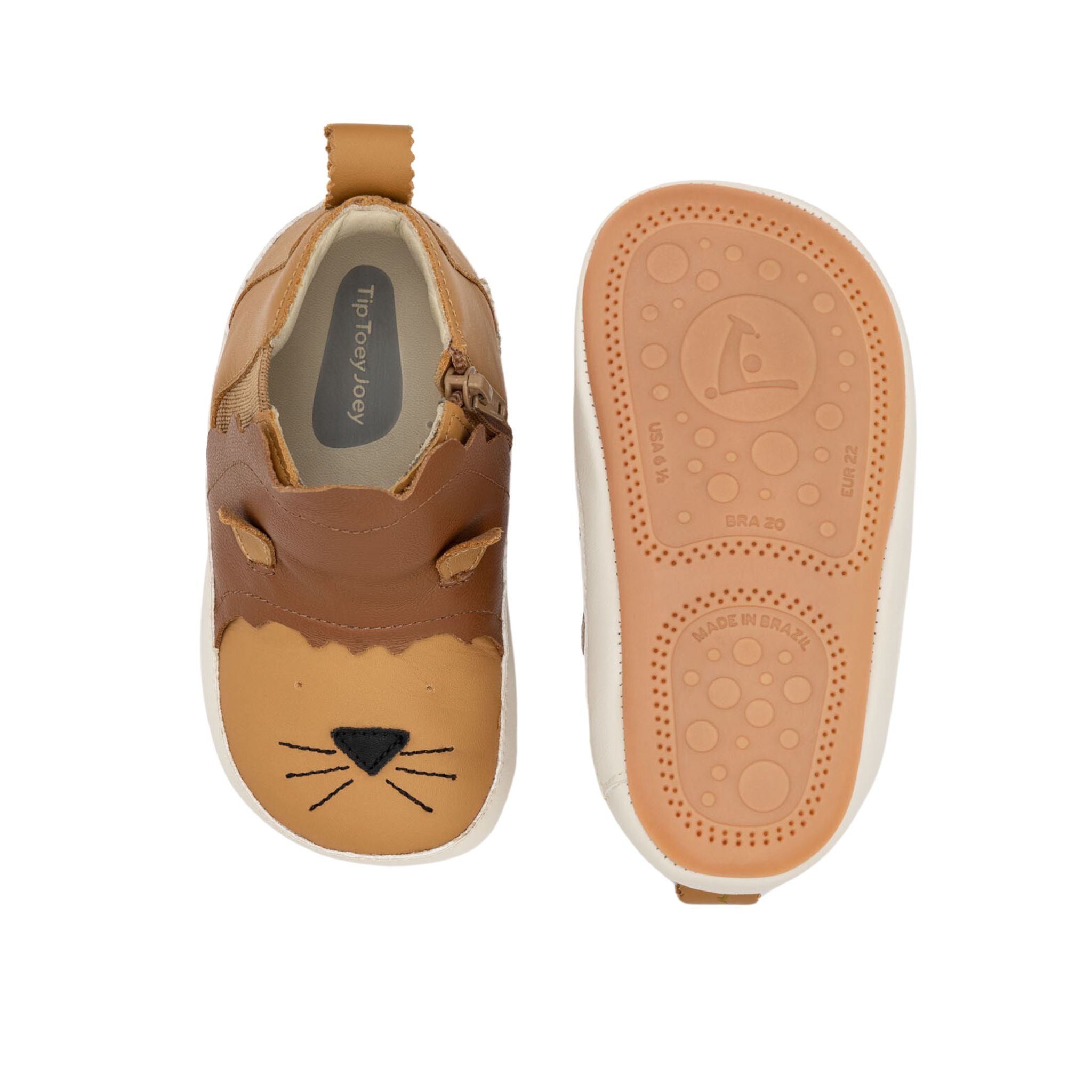 Tip Toey Joey Lion - Hay / Burning Wood (Baby) Tip Toey Joey