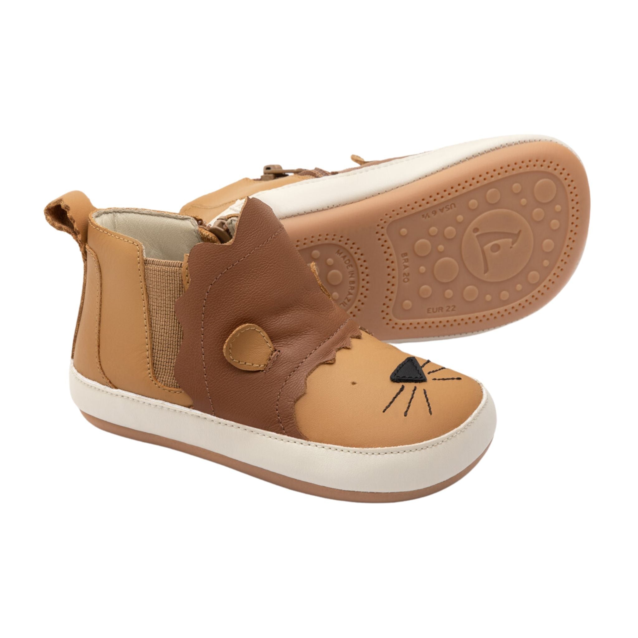 Tip Toey Joey Lion - Hay / Burning Wood (Baby) Tip Toey Joey