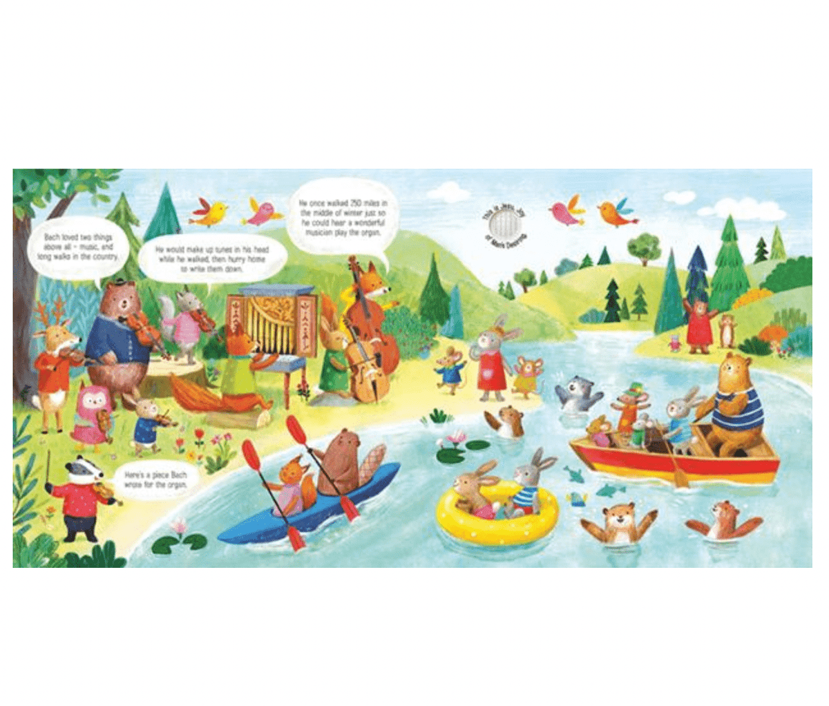 Usborne Animal Orchestra Plays Bach, The (IR) usborne