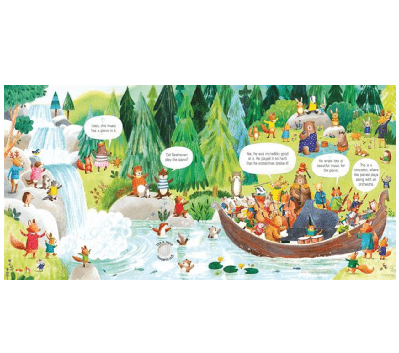 Usborne Animal Orchestra Plays Beethoven, The (IR) usborne