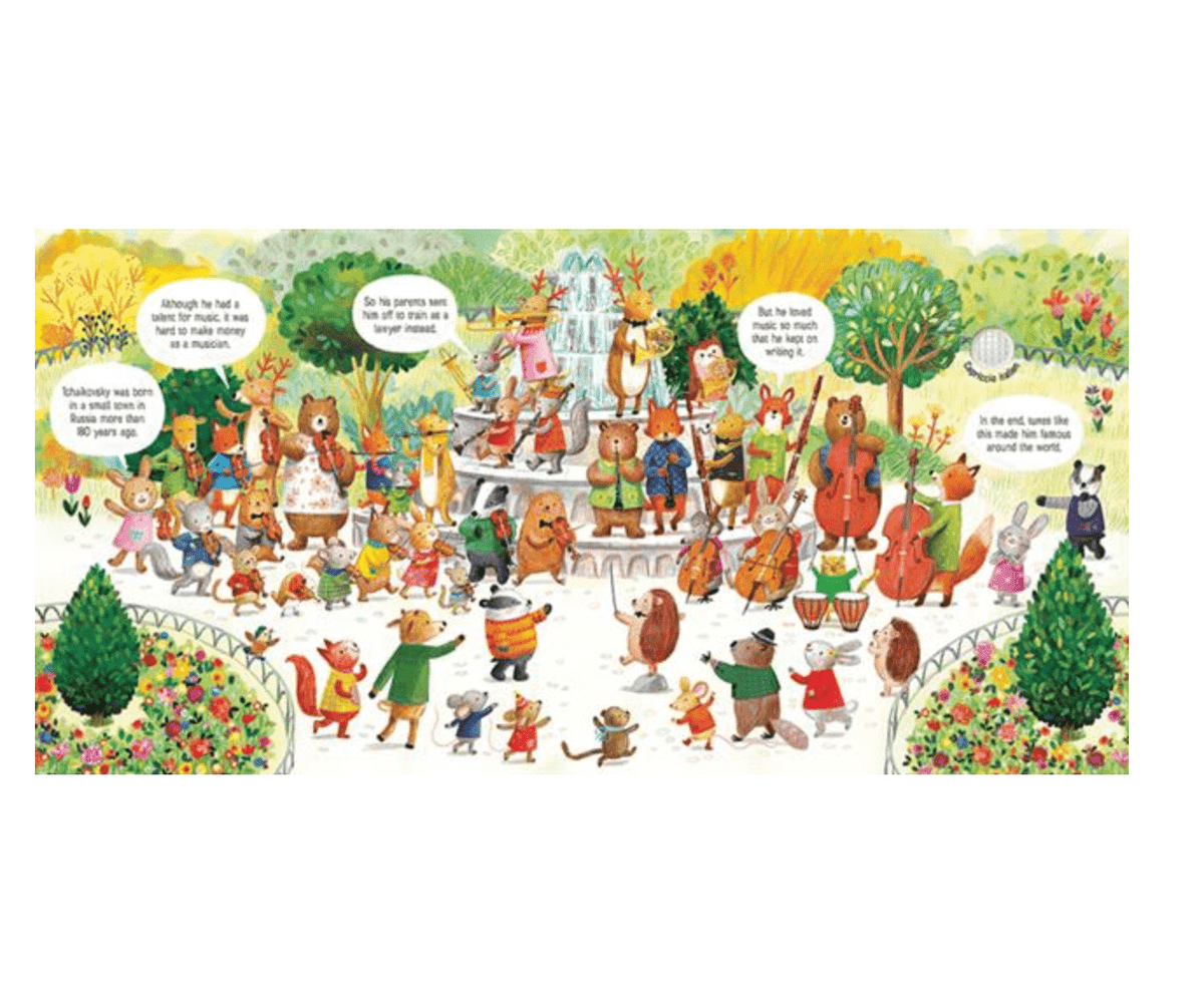 Usborne Animal Orchestra Plays Tchaikovsky, The (IR) usborne