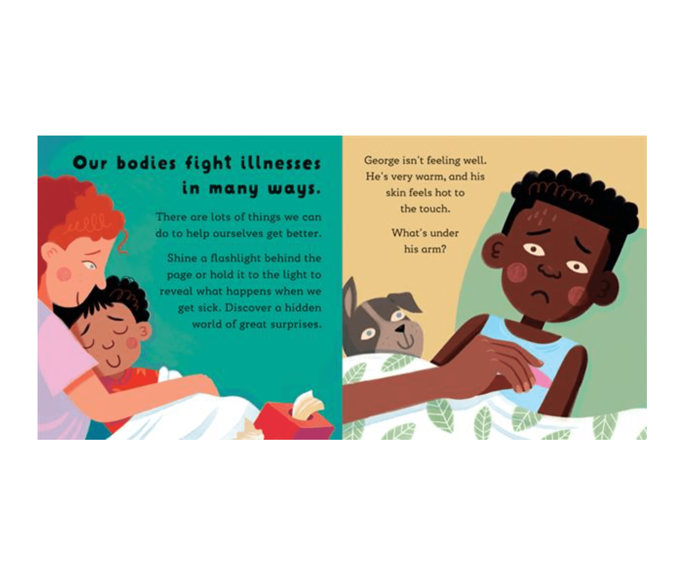 Usborne Getting Sick and Feeling Better - Shine - a - Light My World usborne