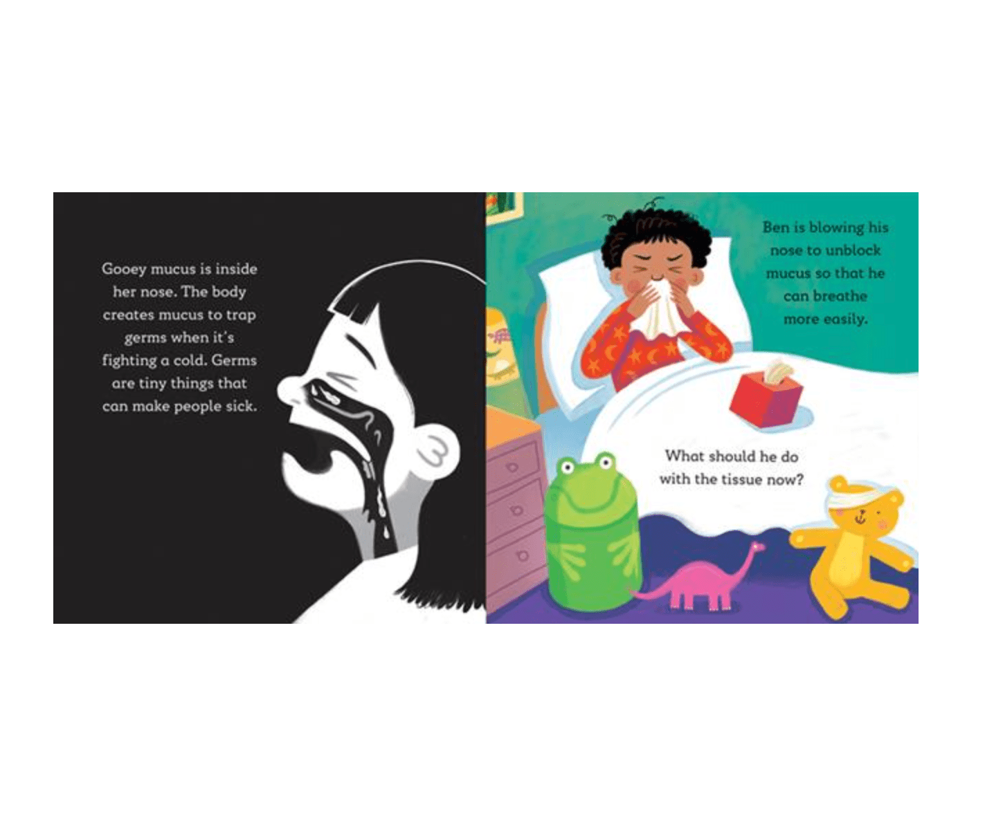 Usborne Getting Sick and Feeling Better - Shine - a - Light My World usborne