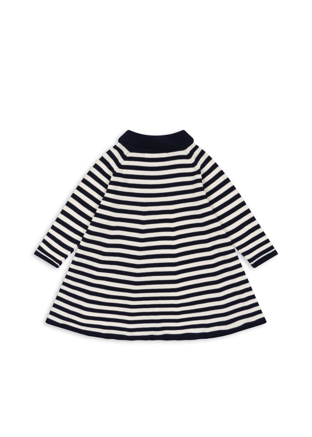 Konges Sløjd VENTON KNIT DRESS GOTS - NAVY STRIPE Konges Sløjd