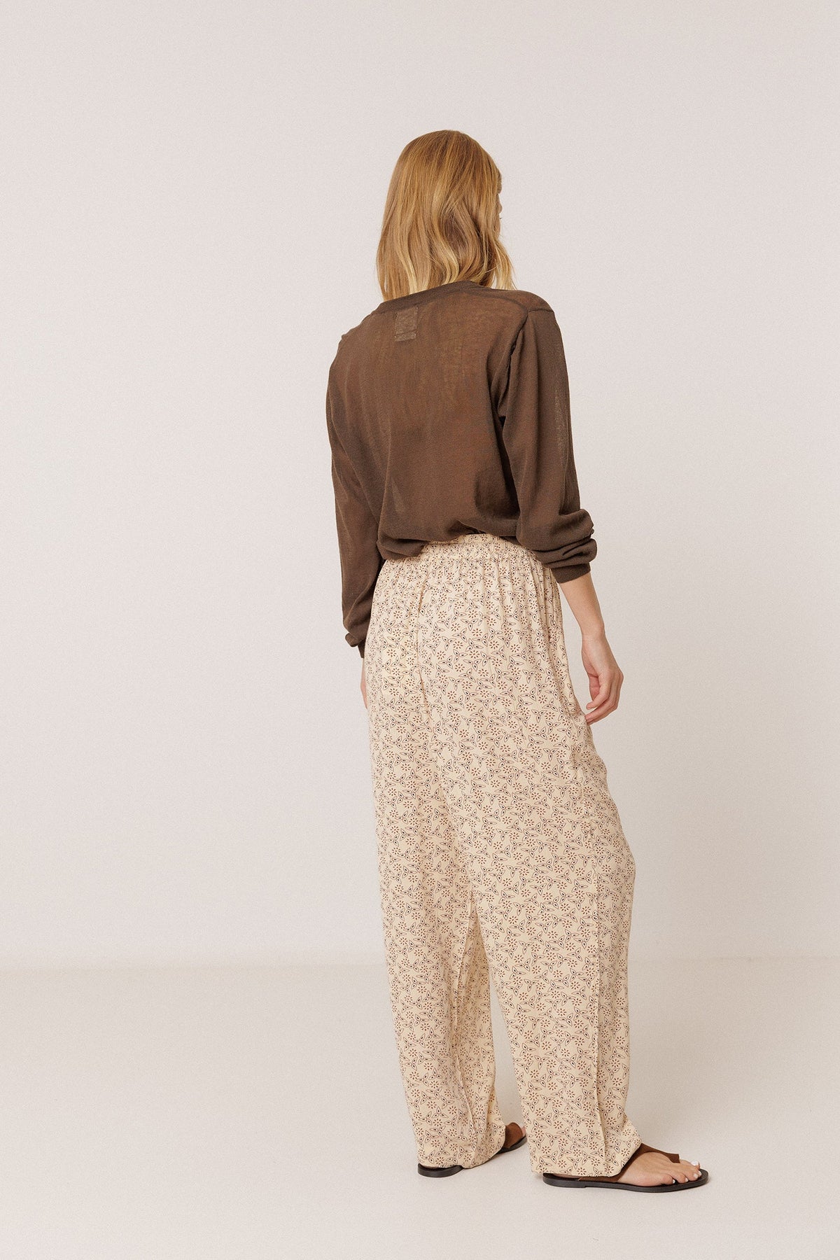 Indi & Cold PANTALÓN ESTAMPADO FLUIDO